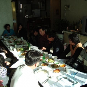 2009년 용현5동성당 1월 조장 회합